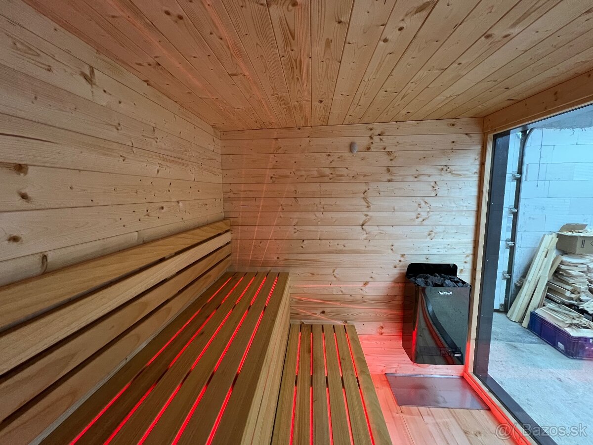 Venkovní finská sauna - 13