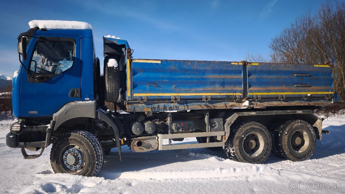 Renault kerax 420 6x6 sklapač - 13