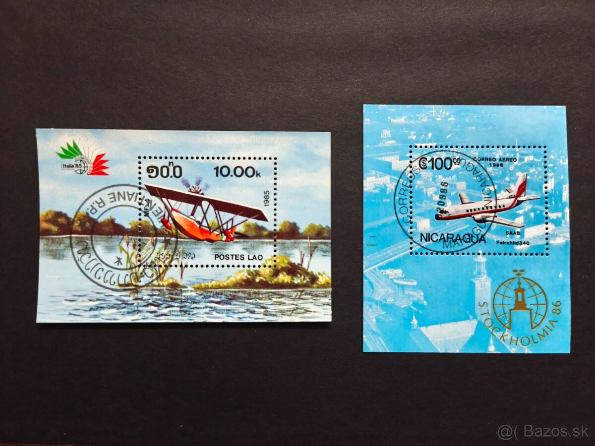 Známky lietadlá - 13