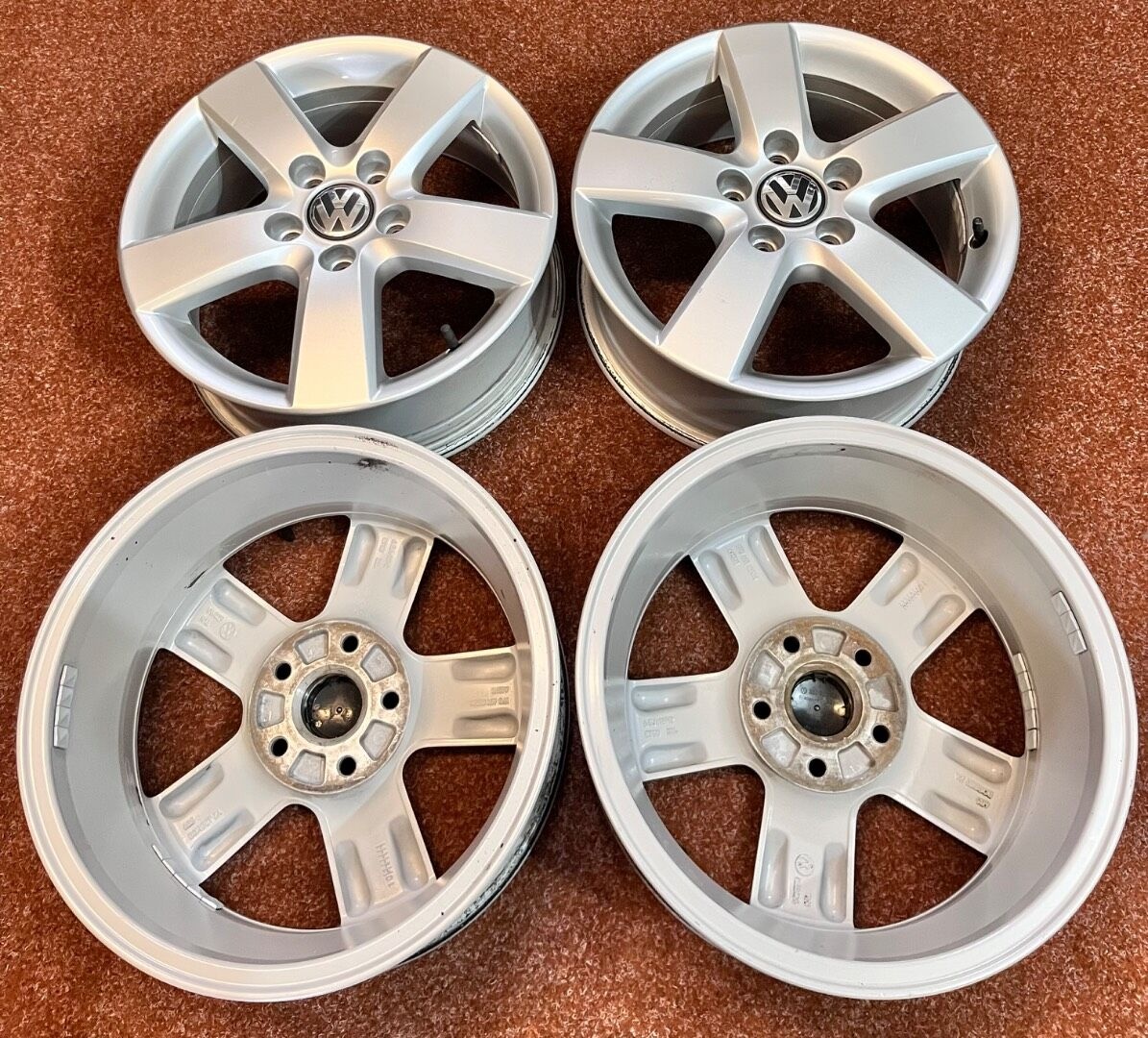 5x112 R16 originál alu VW Golf Caddy - ET 50 - 13