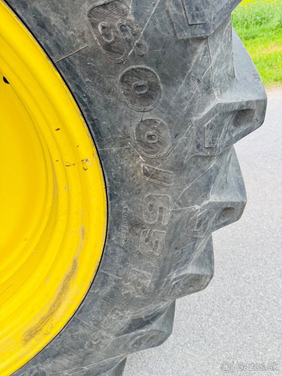 John Deere 6130R + celny nakladac Quicke - 13