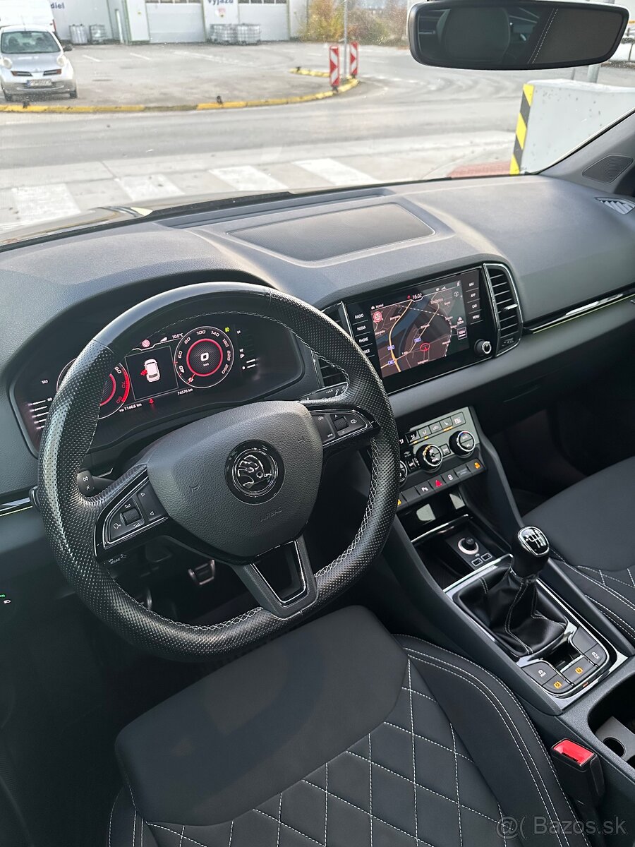 Škoda Karoq 1.5 TSI 110kw Sportline Manuál-6,M.2020,CarPlay - 13