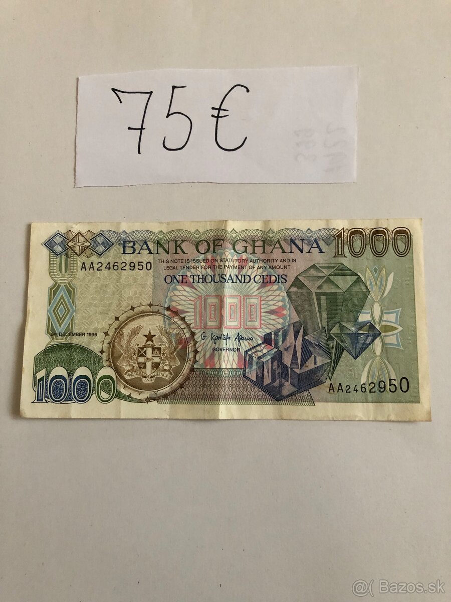 Staré bankovky 1 - 13