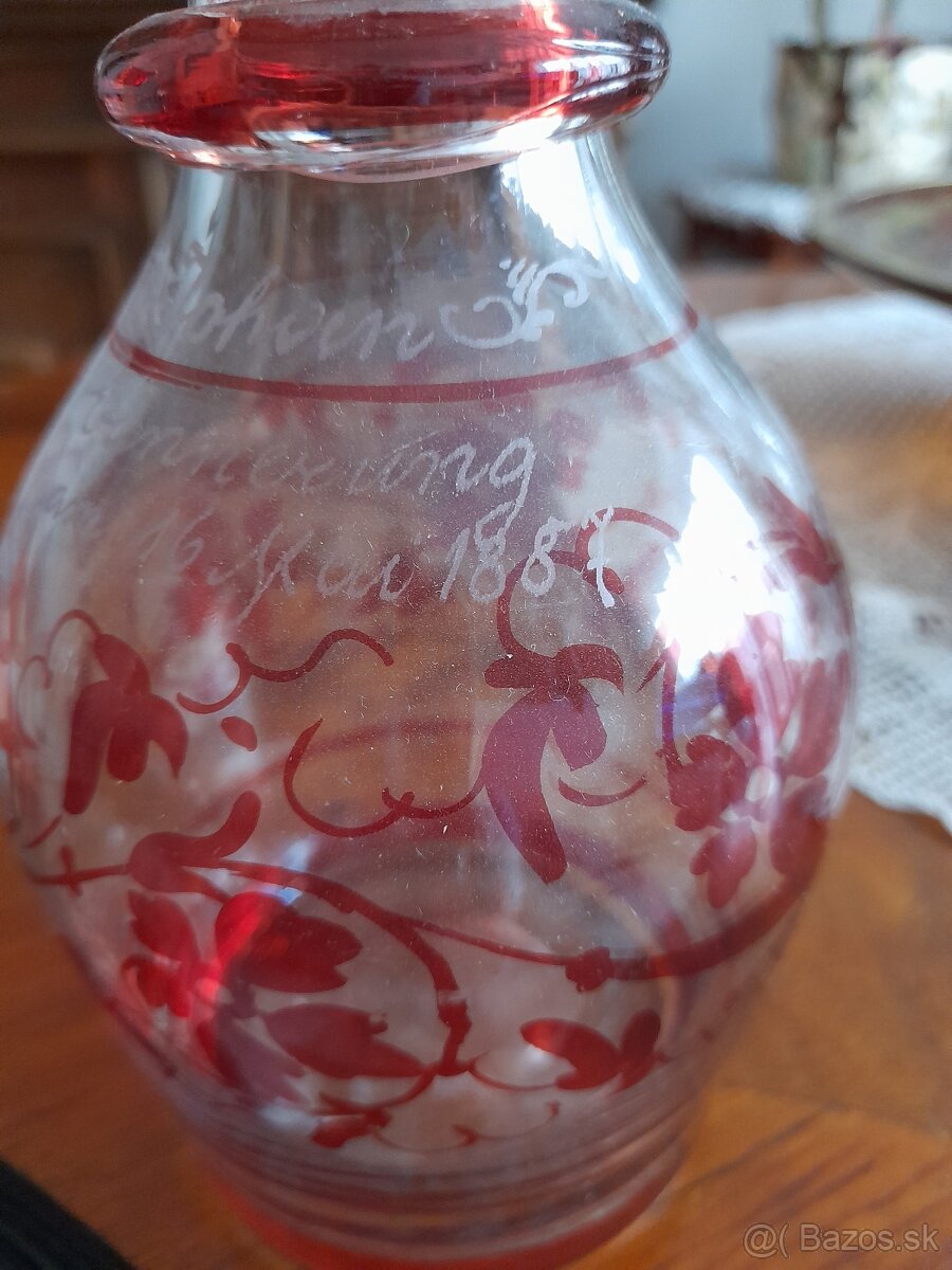 Sklenené karafy flaše - 13