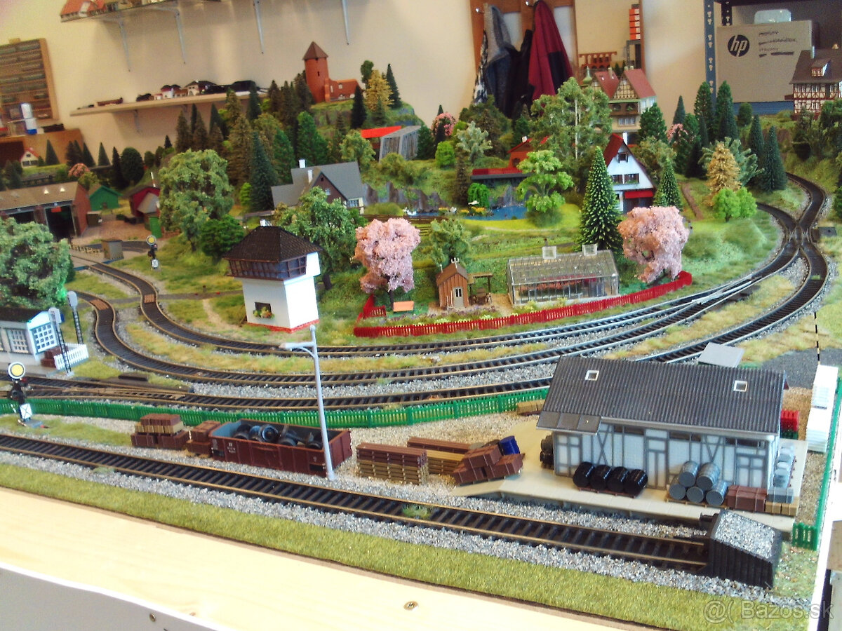 Kolejiště H0 250 x 160 cm - 13