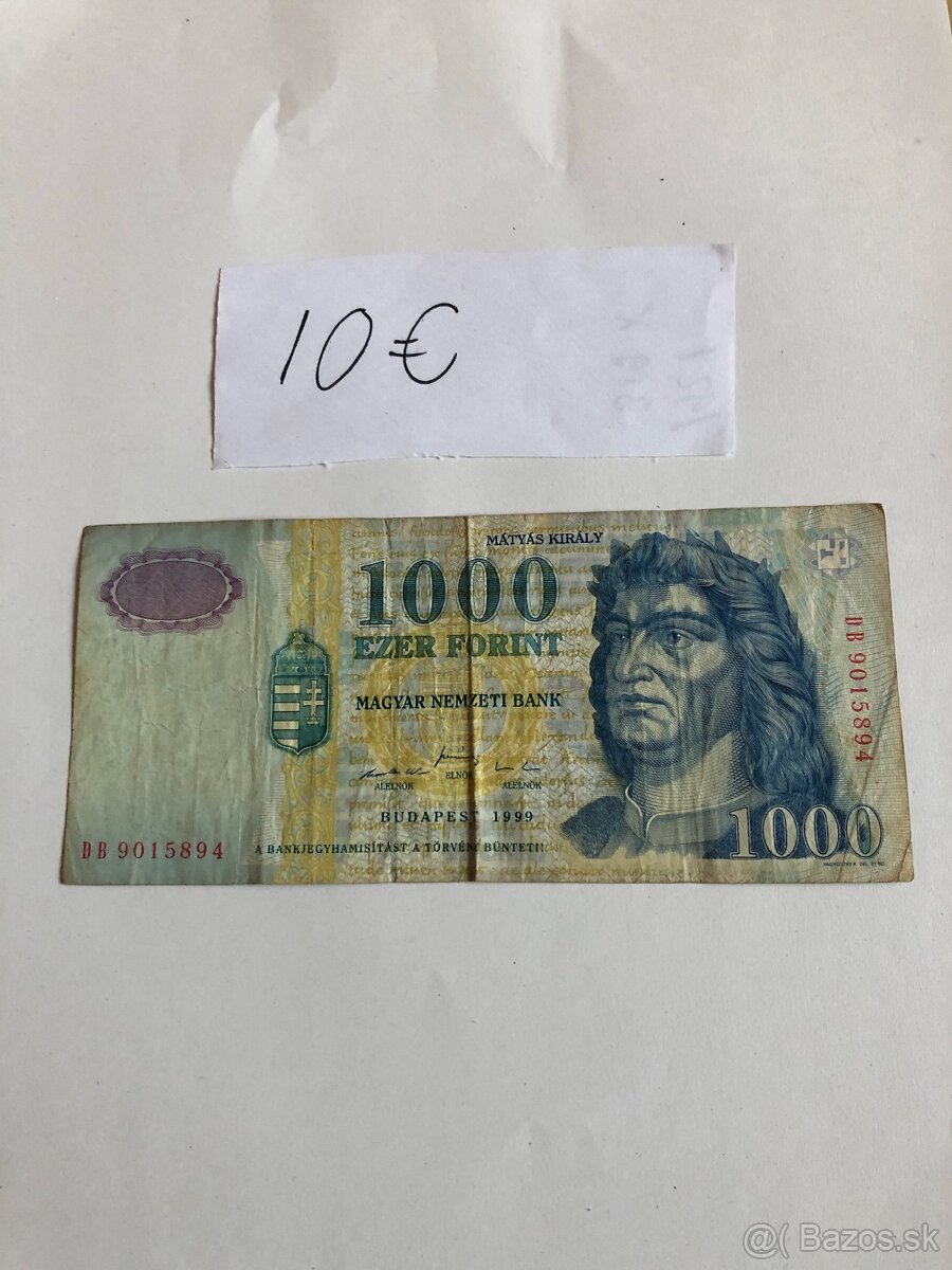 Staré bankovky 2. - 13