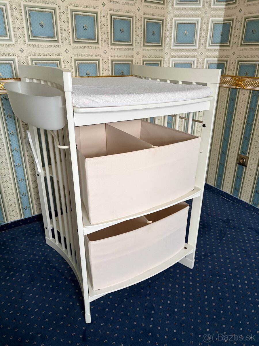 Stokke postielka +prebalovaci pult - 13