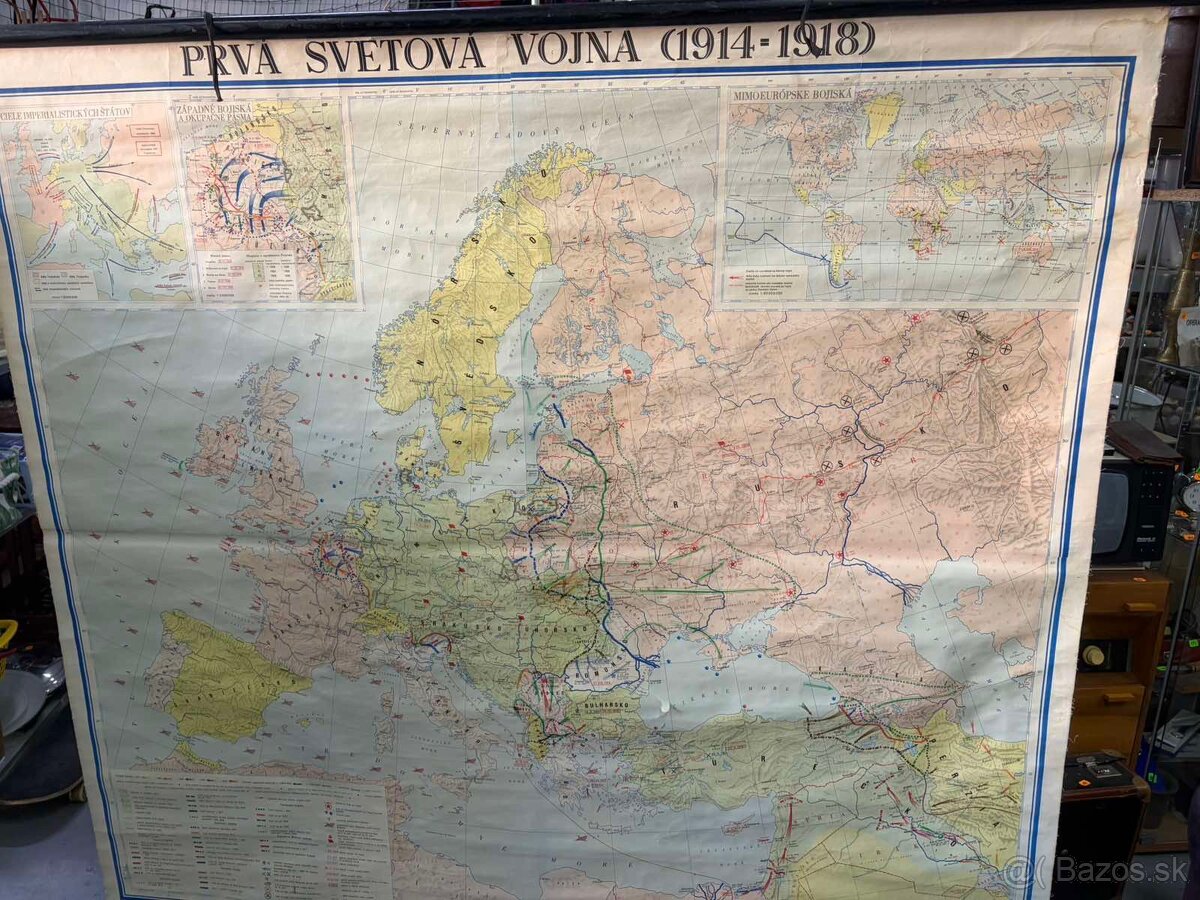 Staré školské mapy - 13