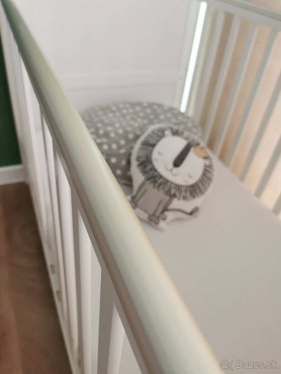 Klups Marsell 140x70 White detská postieľka - 13