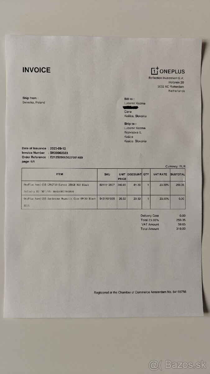 OnePlus Nord CE5 5G, 2025, 256GB - 13