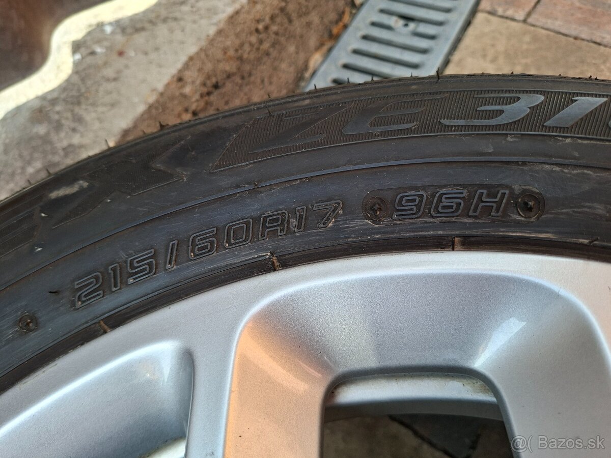Predám hlinikové disky org.Jepp/Opel--R17 - 13