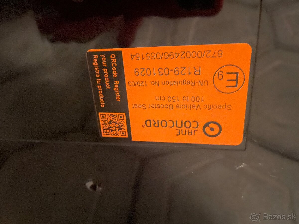 Predám detskú autosedačku Jané Concord, top stav - 13