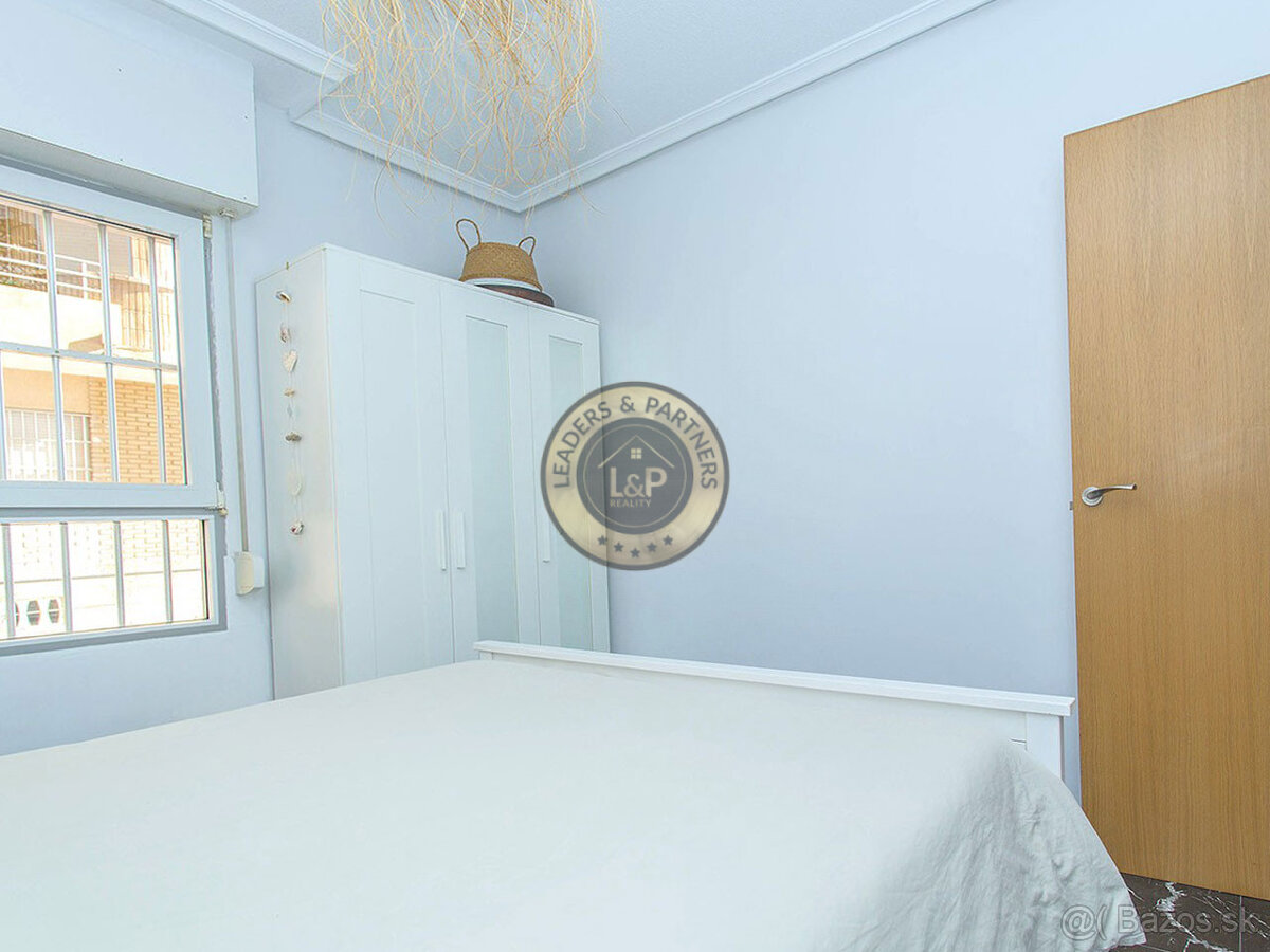 Apartmán 3+kk s balkónom Torrevieja-La Mata, Španielsko - 13