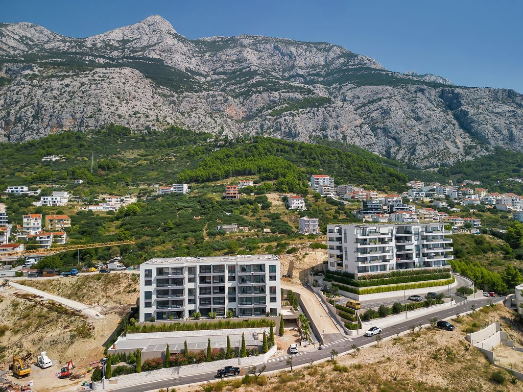 3izb, Makarska, centrum, 500m od mora, novostavba - 13