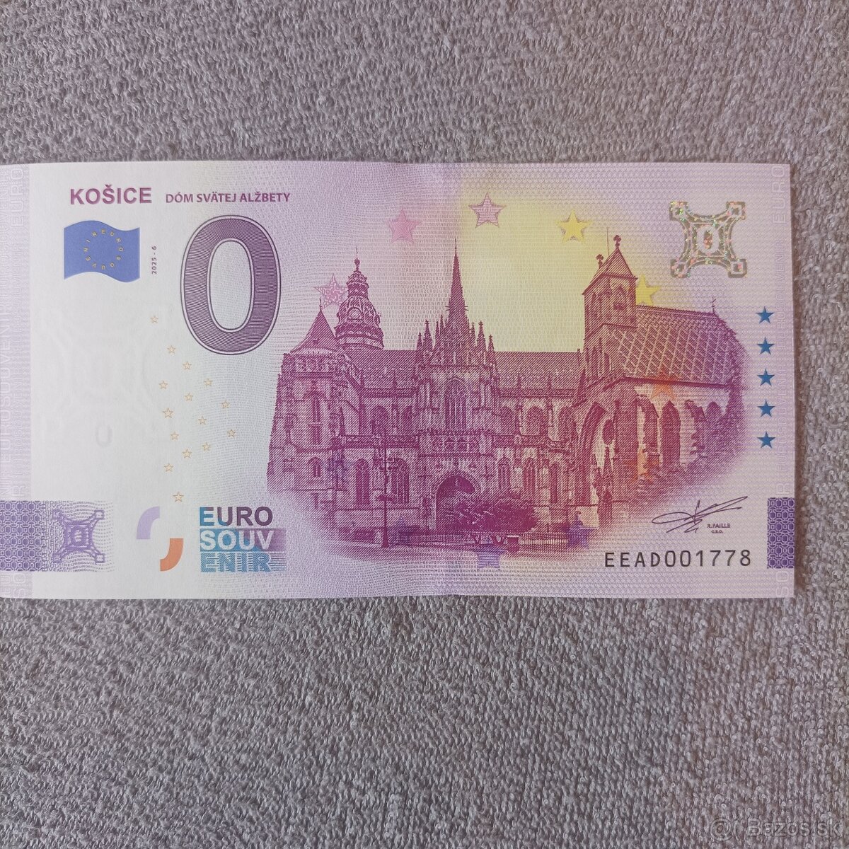 0 euro souvenír Slovensko - 13
