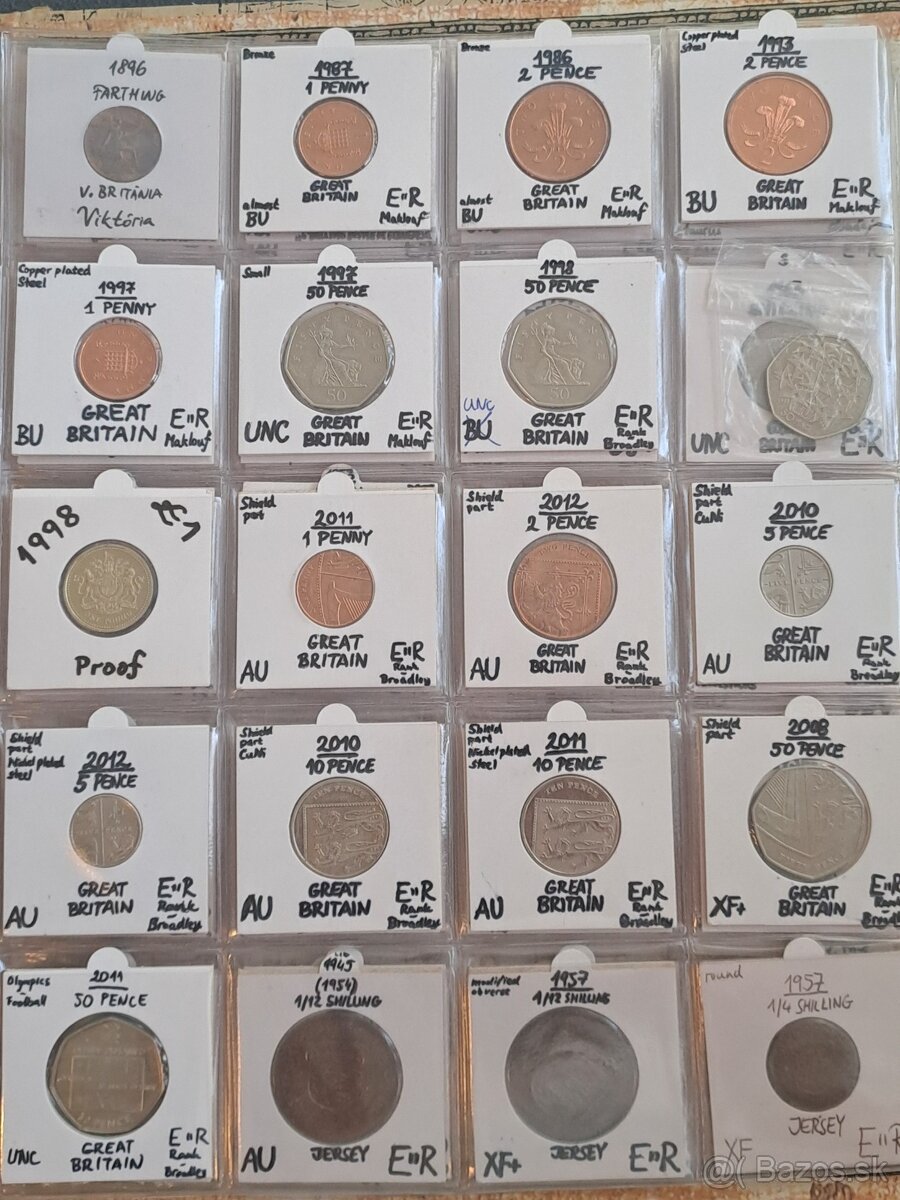 Predám rôzne svetové mince - 13