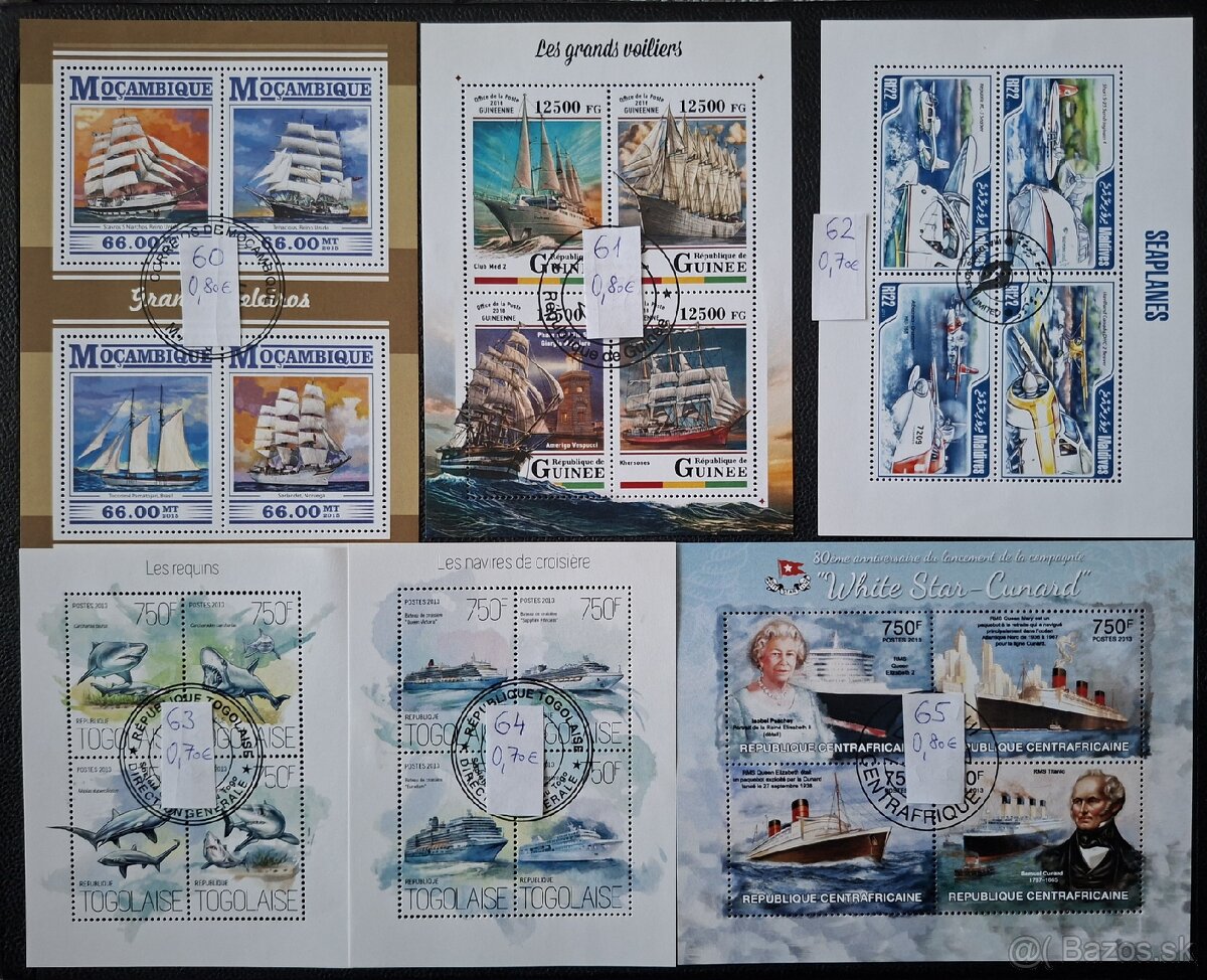 Postove znamky 4 (98poloziek) - 13