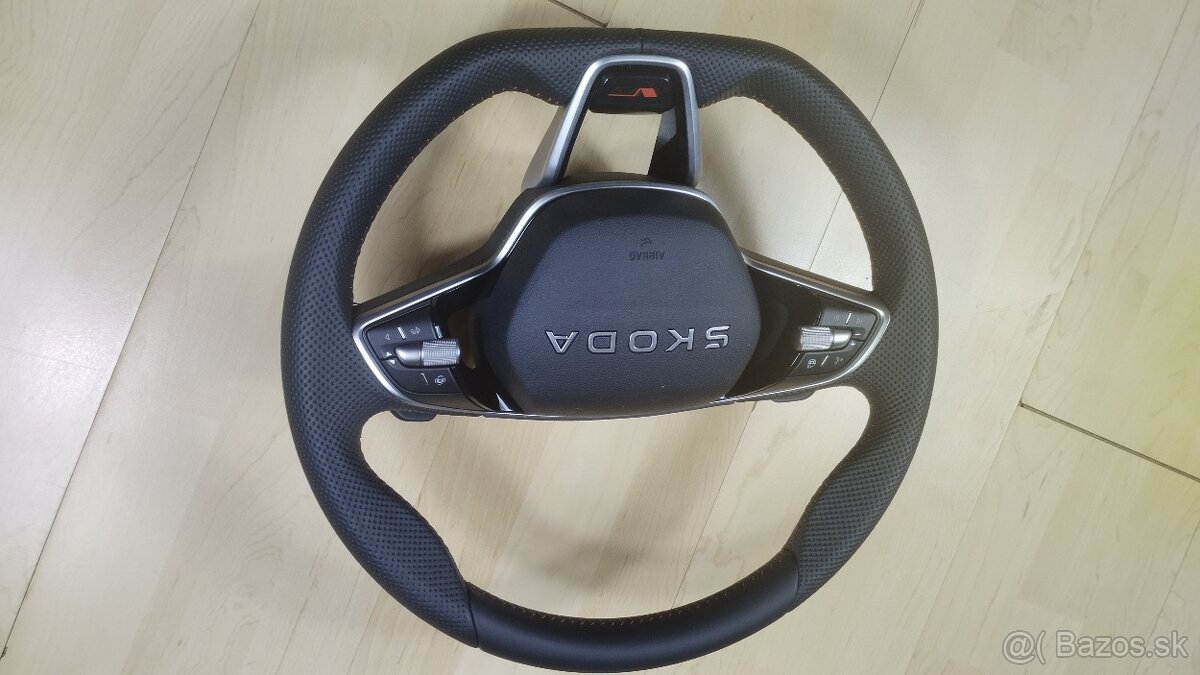 Volant Škoda NOVÝ originální s padly zkosený - 13