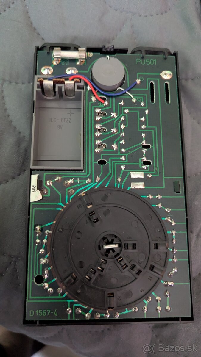 Predám Analógový multimeter Metra Blansko PU 501 - 13