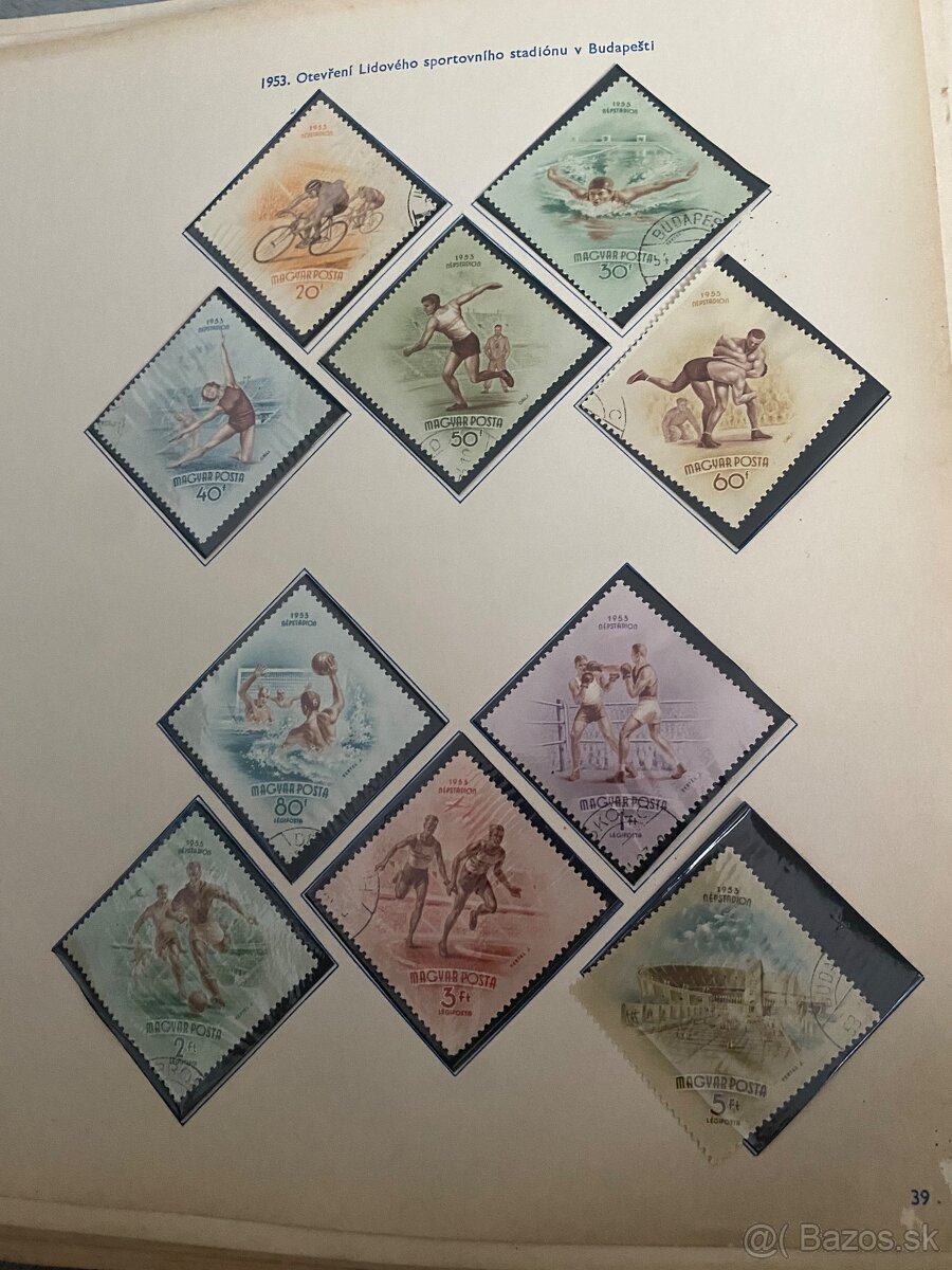 zbierka známok Maďarsko - 13