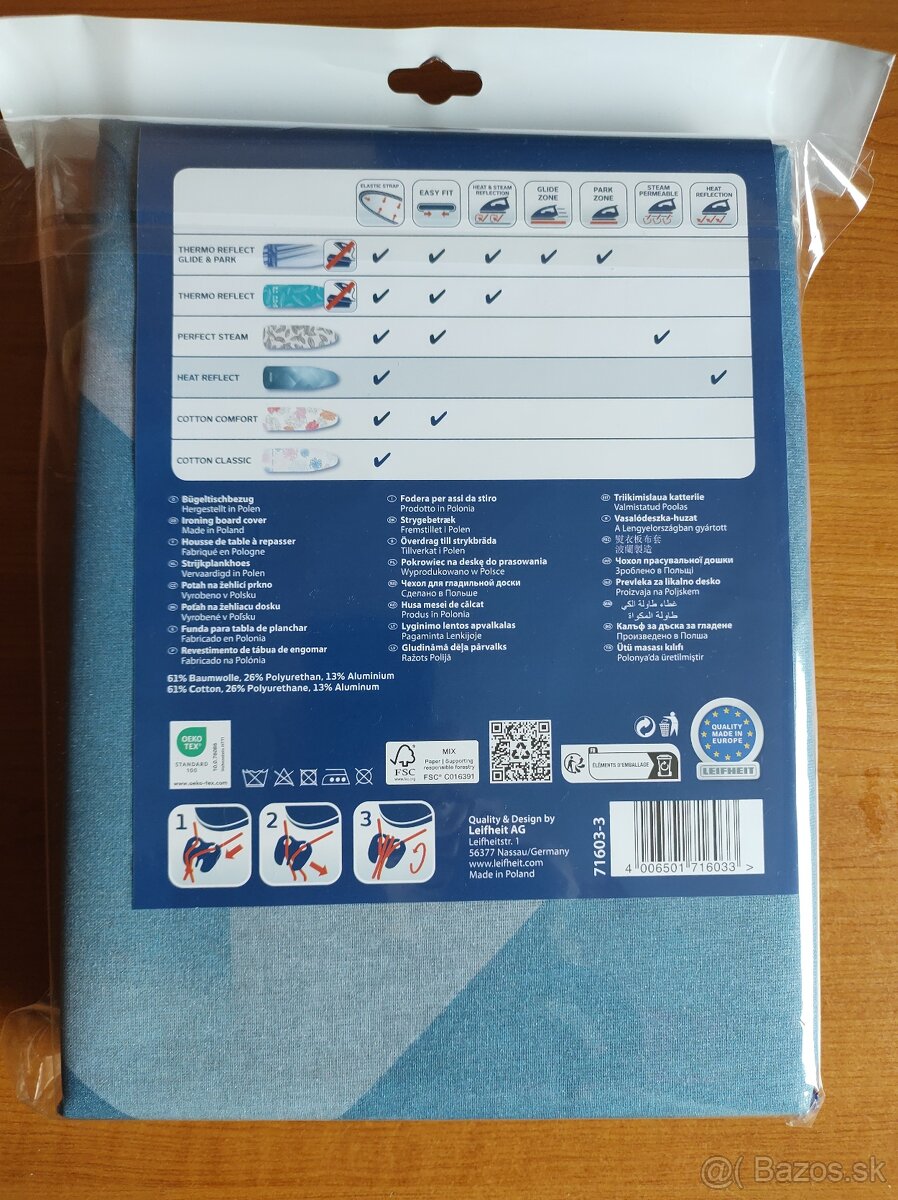 {71} Leifheit žehliaca doska Classic M Basic 72577 - 13