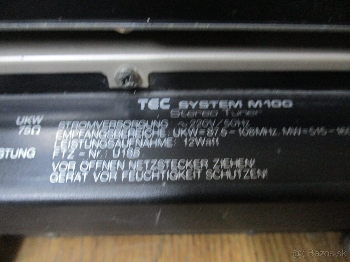 TEC system M100 - 13