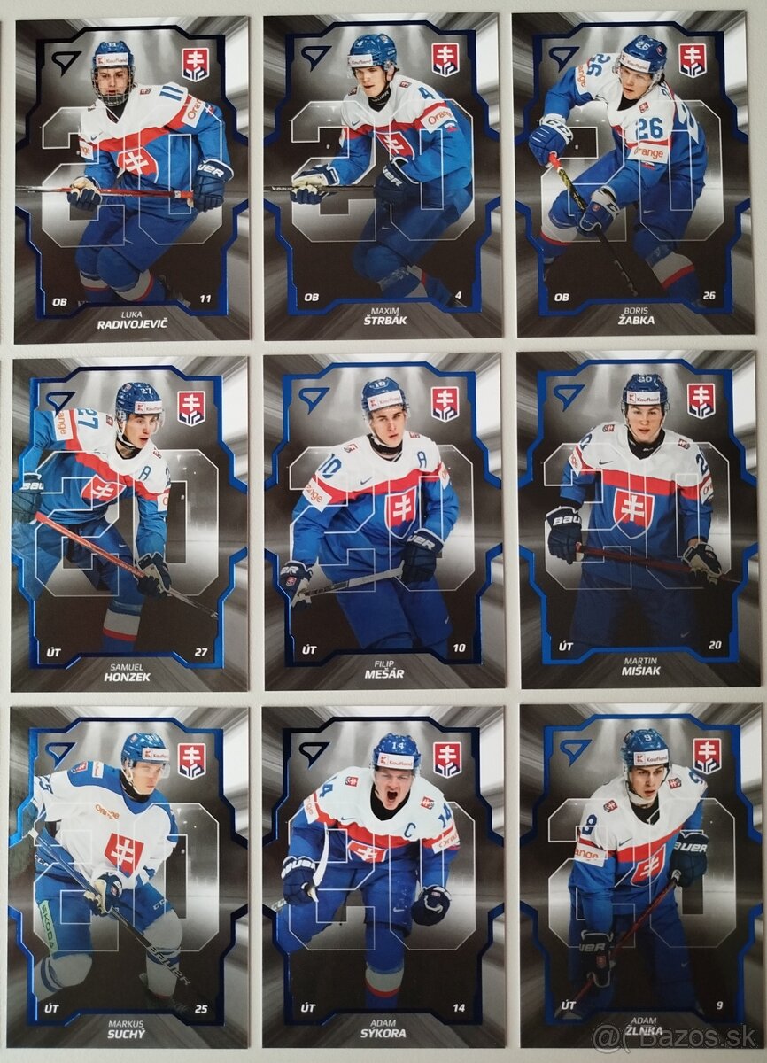 Hokejové kartičky HOKEJOVÉ SLOVENSKO 2024 - A L B U M - 13