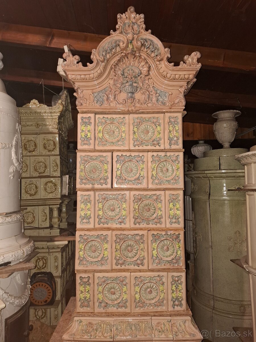 Kachlová pec historická - 13