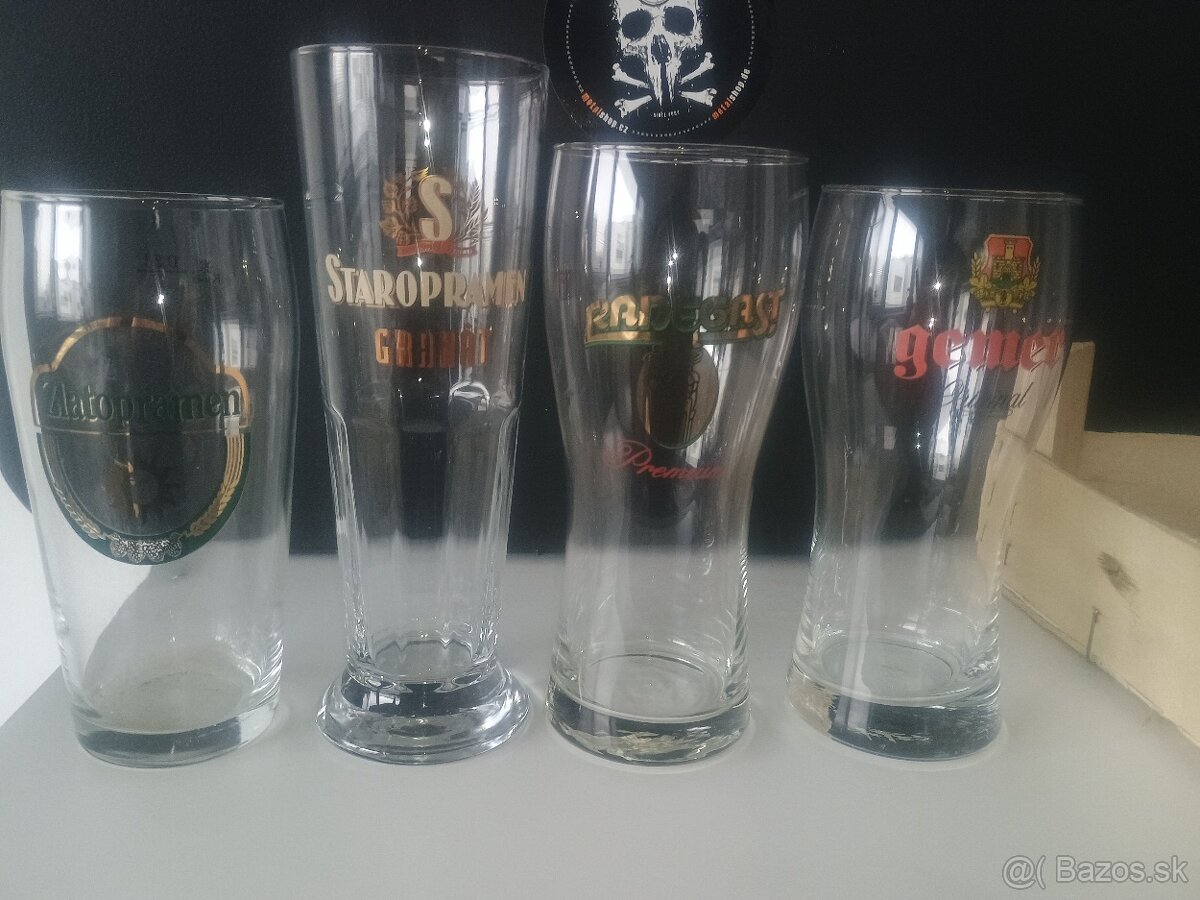 Predám pivné pohare 1/4 - 13