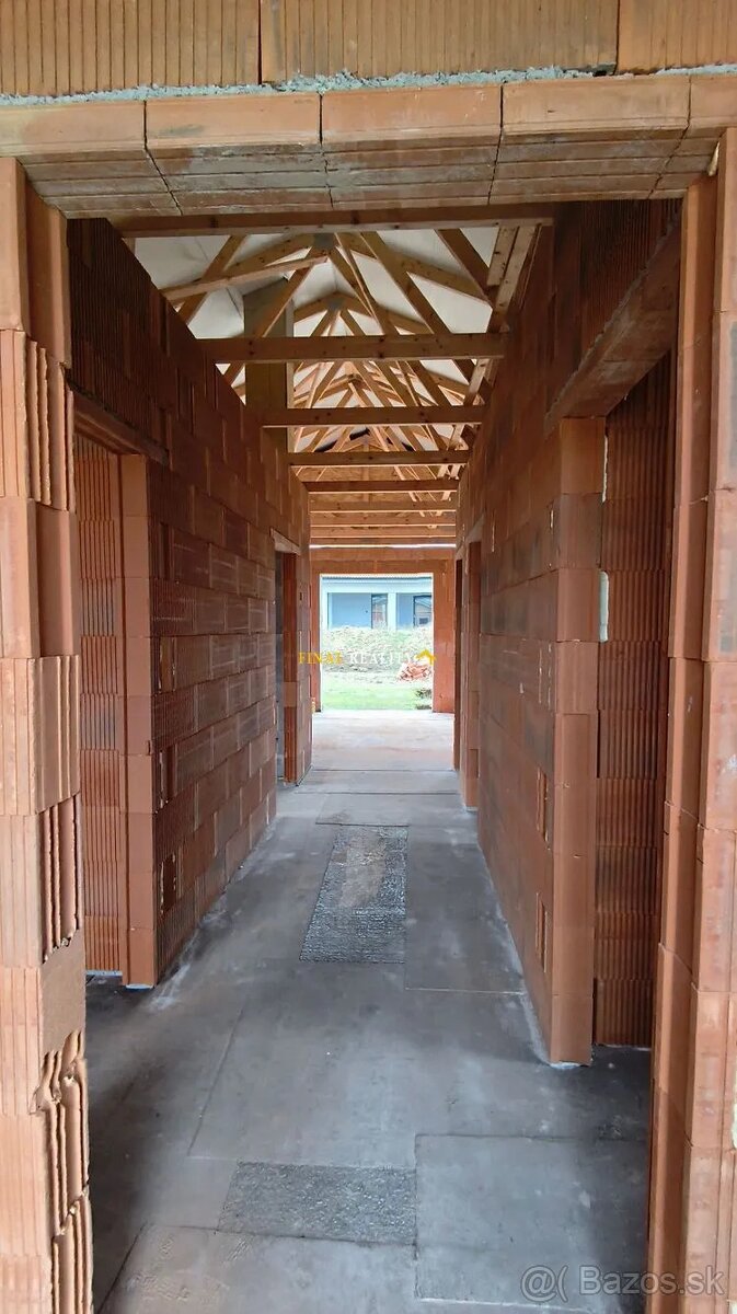 FINALREALITY: 3 izbový bungalov, hrubá stavba, Somorová Ves - 13
