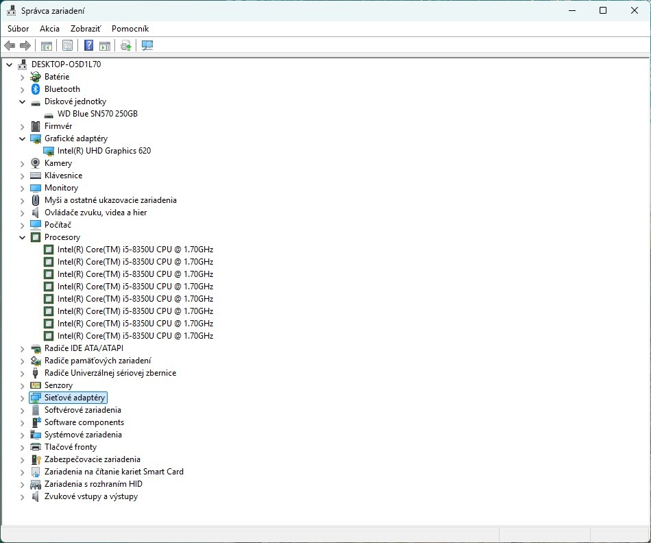 Fujitsu Lifebook U748 /i5-8350U/16GB RAM/FHD/256GB/Nová bat - 13
