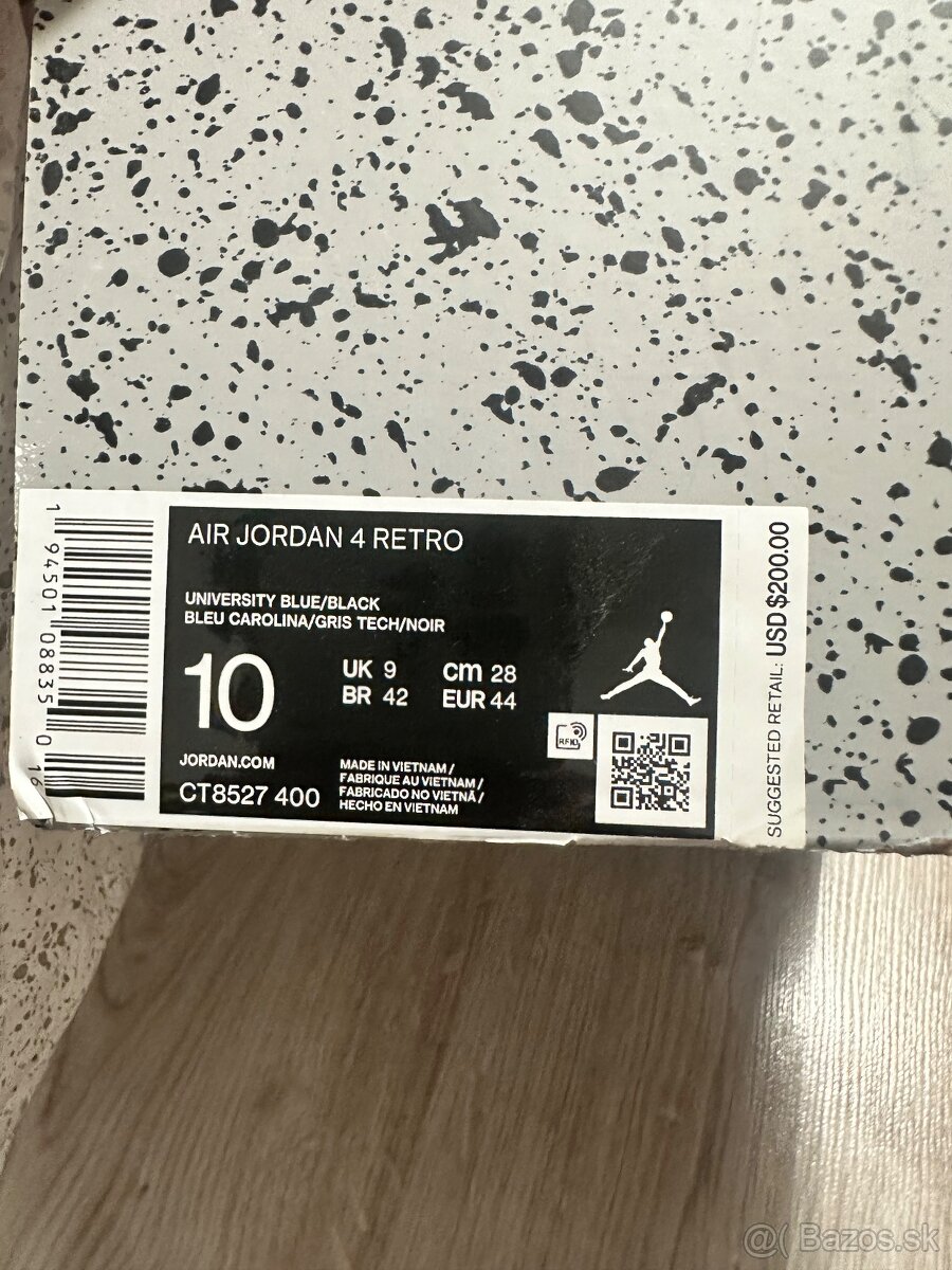 Jordan 4 University Blue - 13