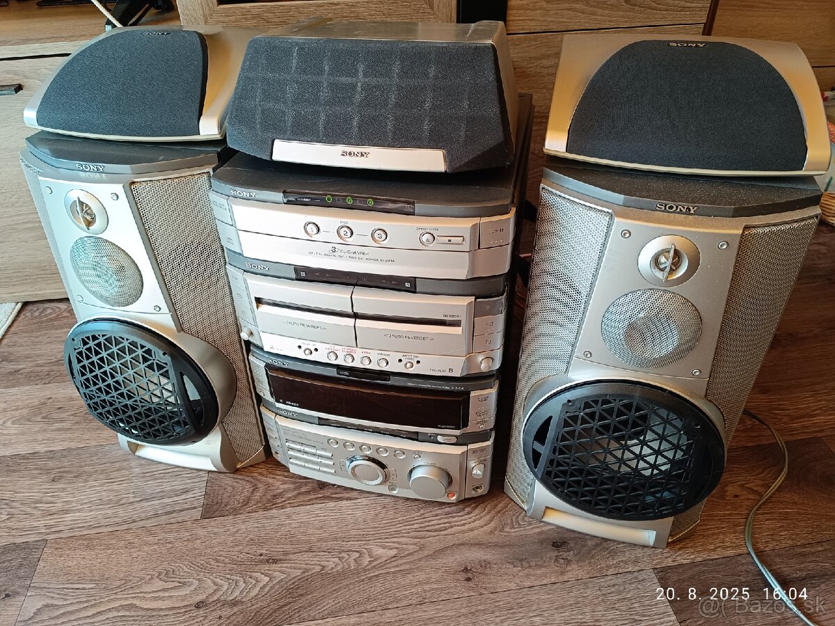 SONY MHC-W777AV... PLNE FUNKČNÁ...cca 30kg - 13