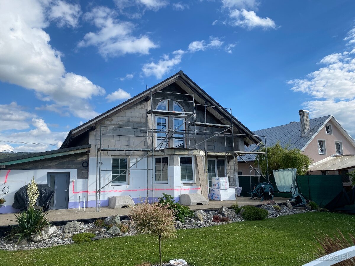 Prenájom lešenia-Fasádne práce - 13