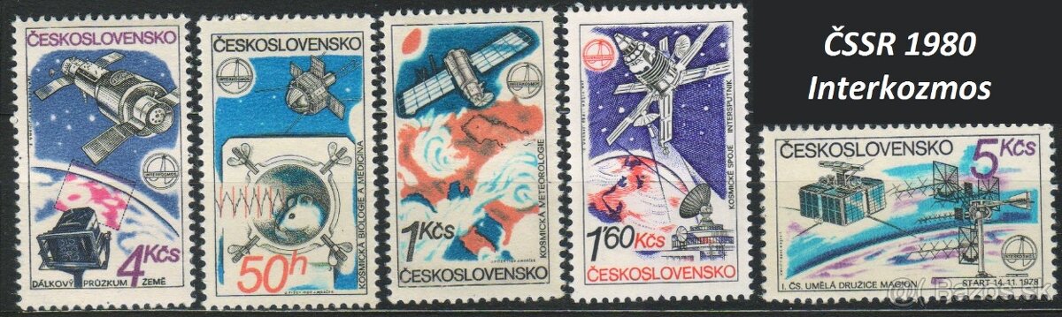 Poštové známky, filatelia: ČSR+ČSSR, slávne série B - 13