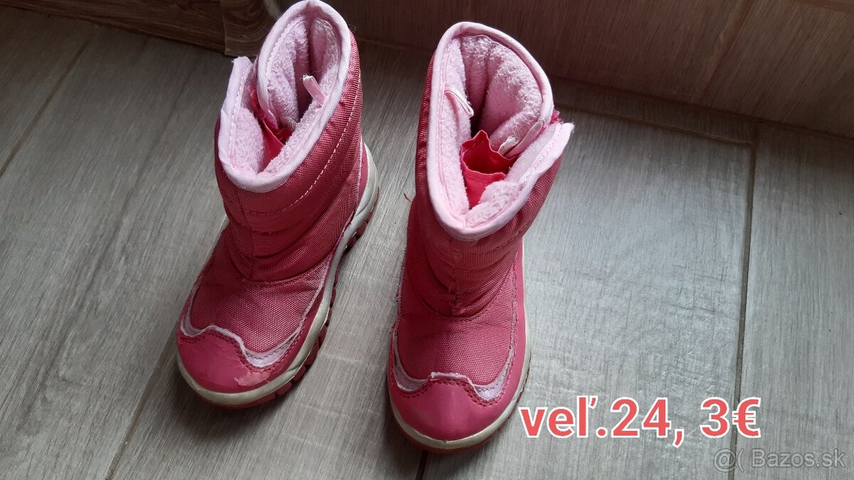 Detské topánky zimné, letné a gumáky - 13