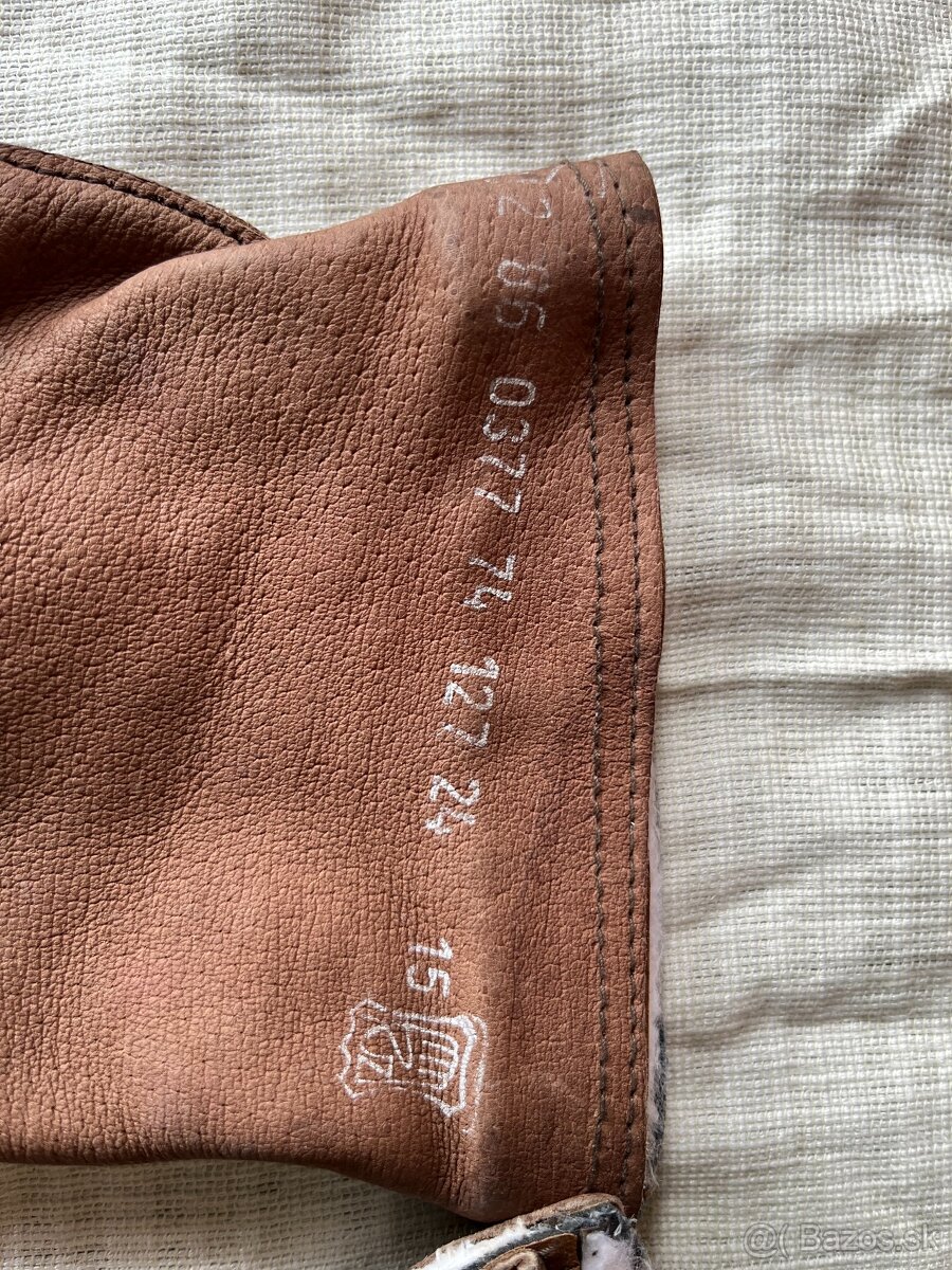 Kožené retro rukavice - 13