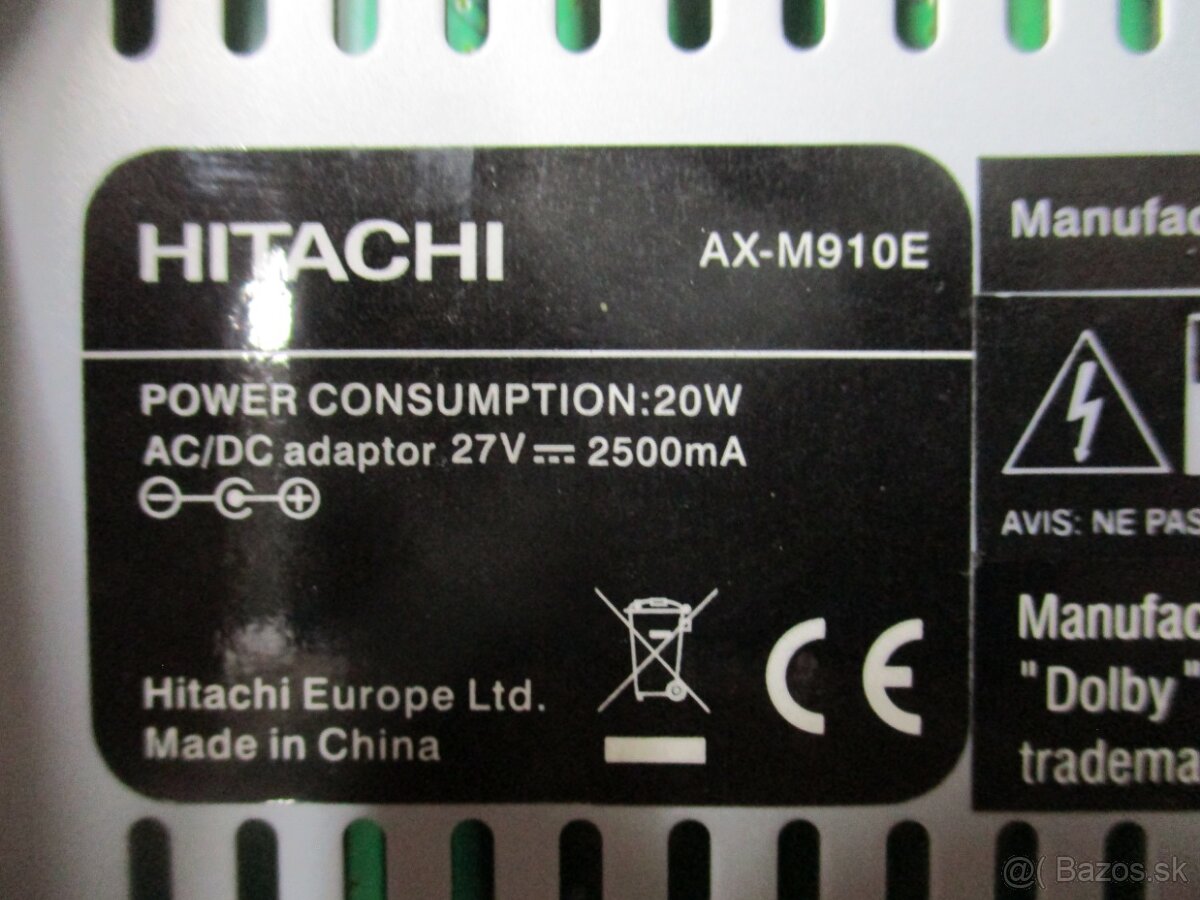 HITACHI AX-M910E mini sistem - 13