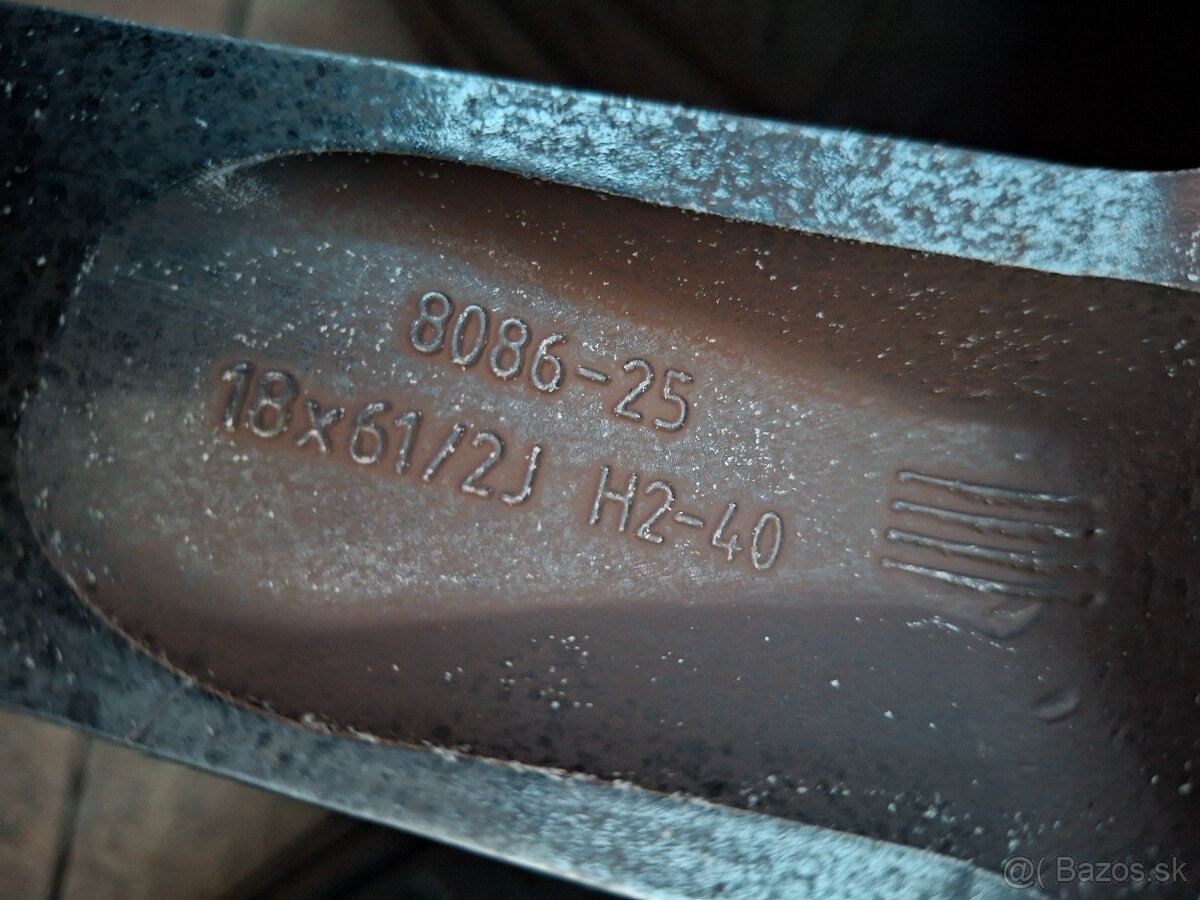 Predám hlinikové disky org.Nissan-R18 - 13