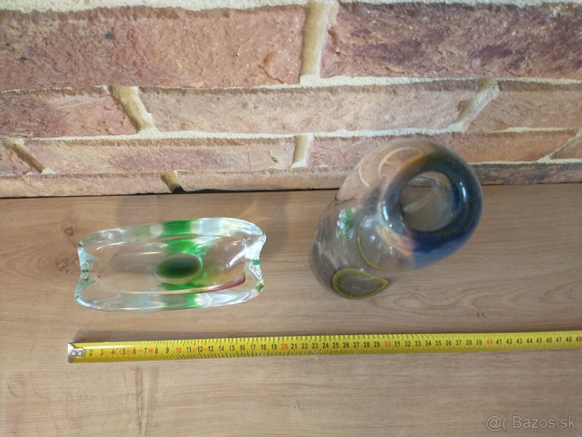 retro sklo, hutné sklo - 13