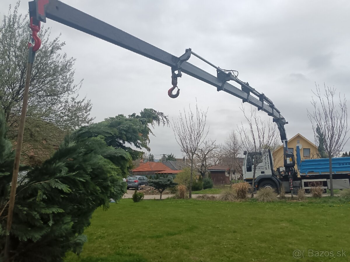 Nákladná doprava Hydraulická ruka + Sklápač - 13
