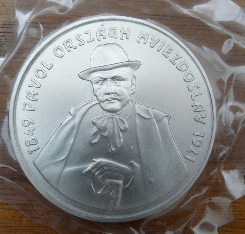 Slovenské strieborné 200 koruny bk - 13