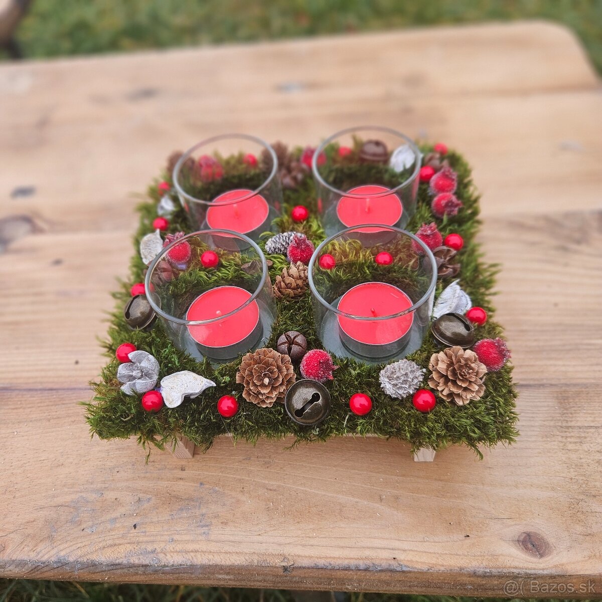 Adventné svietniky a machové obrazy - 13