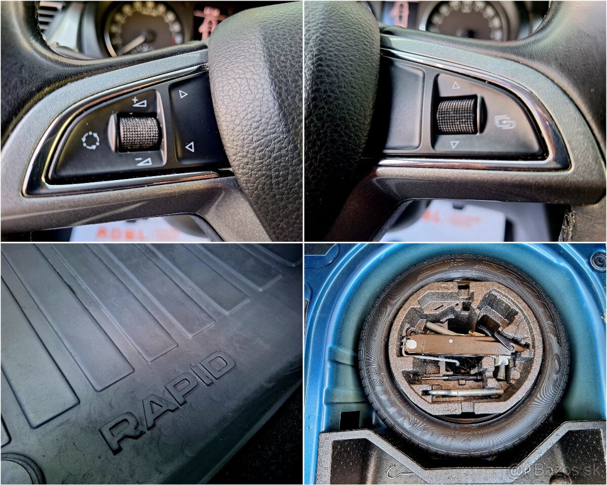 ŠKODA RAPID 1.6 TDI + MODEL 2014 + TOP STAV - 13