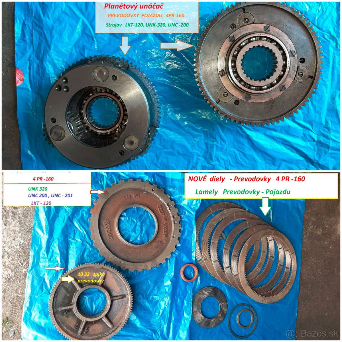 UN 053 Hon , UNK-320, UNC 200, LKT-120, LKT -81 - 13