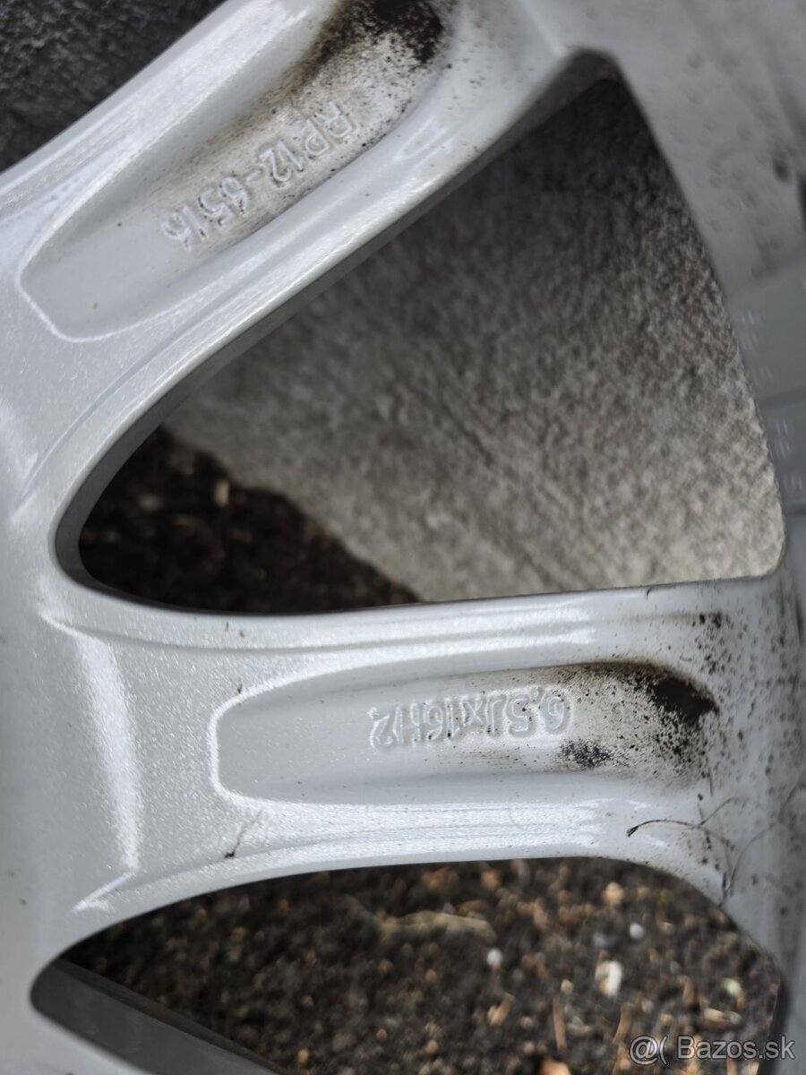 zanovne zimne kolesa 5x112 r16 6,5j et46 skoda octavia,super - 13