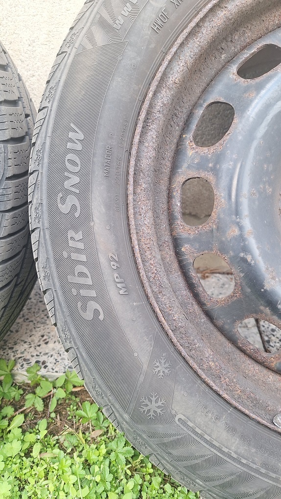 starsie plech disky R16 + pneu - 13