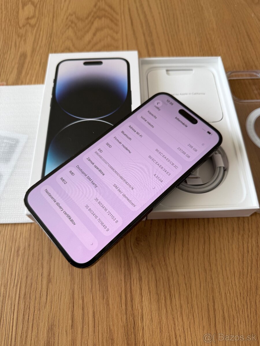 iPhone 14 Pro Max 256 gb Black Titanium v záruke - 13