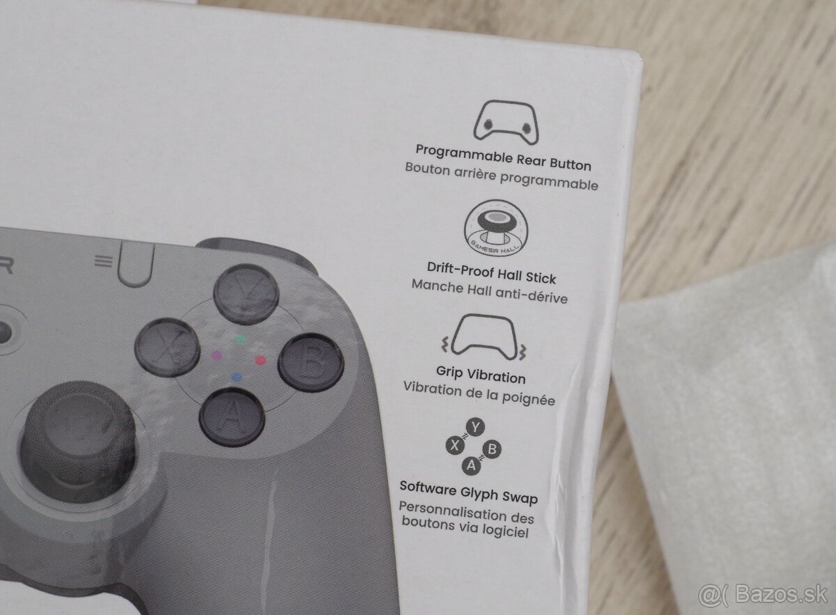 GameSir Tegenaria Lite šedý, pre PC/Steam/Switch/Android/iOS - 13