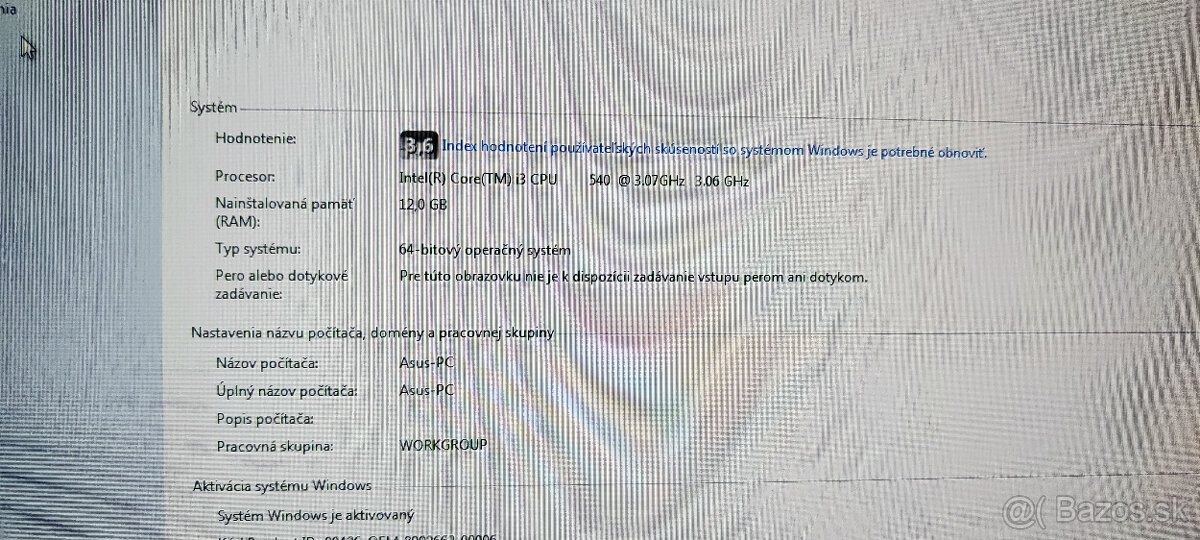 PC s I3-540+22"LCD - 13